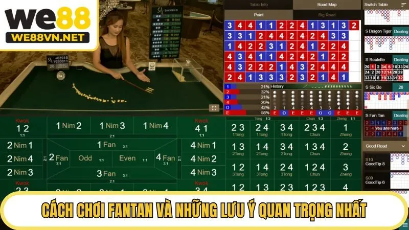 Cách chơi Fantan và những lưu ý quan trọng nhất