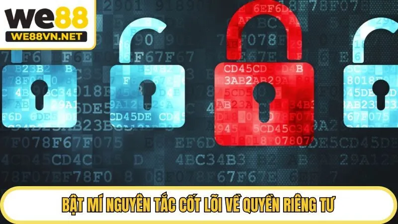 Bật mí nguyên tắc cốt lõi về quyền riêng tư